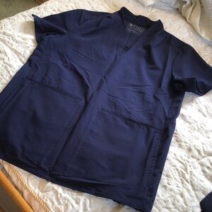 Figs Women's Top in Navy Blue